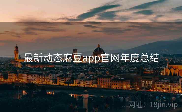 最新动态麻豆app官网年度总结
