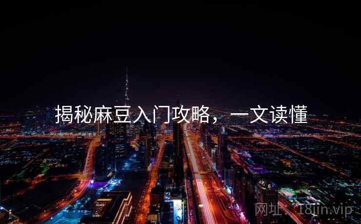 揭秘麻豆入门攻略，一文读懂
